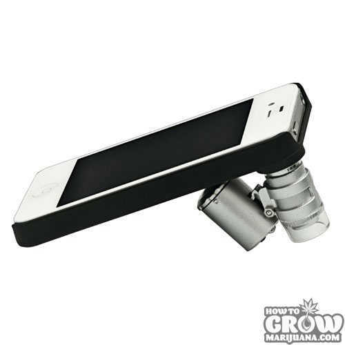 Gro1 iPhone Case with Microscope